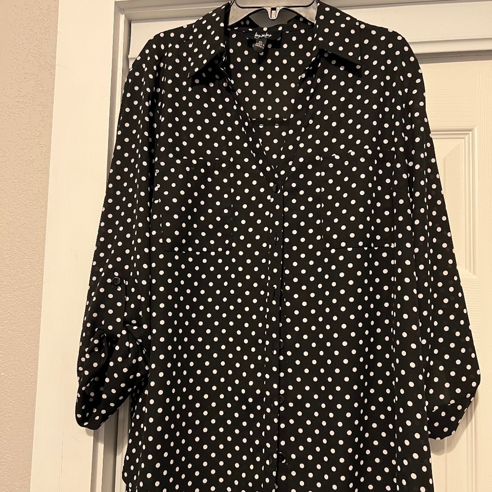 Polka Dot Blouse